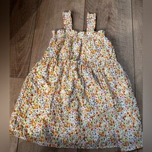 Sleeveless Ruffled Swing Dress for Toddler Girls